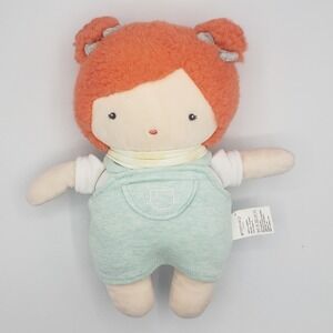 Wonder & Wise Cuddle Doll Stuffed Plush Small Doll Orange Hair